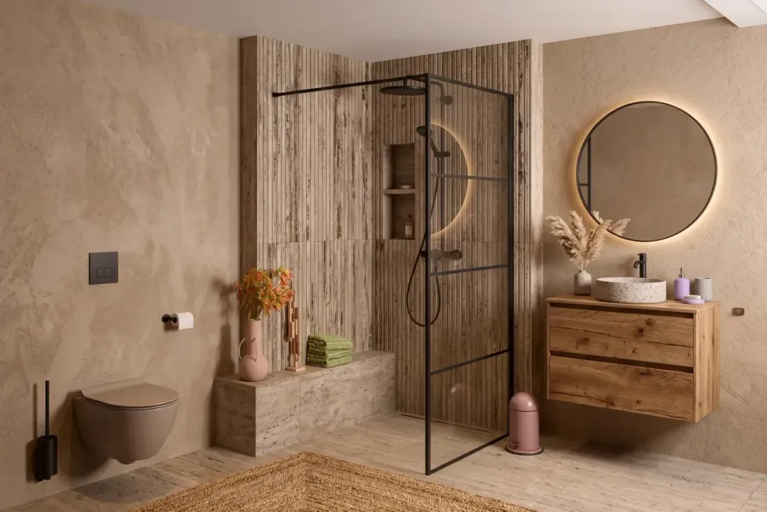 Scandinavisch stijl douchecabine